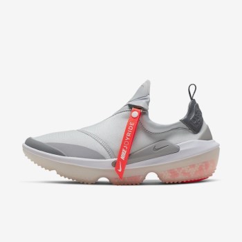 Nike Joyride Optik - Női Utcai Cipő - Platina/Szürke/Piros/Fehér